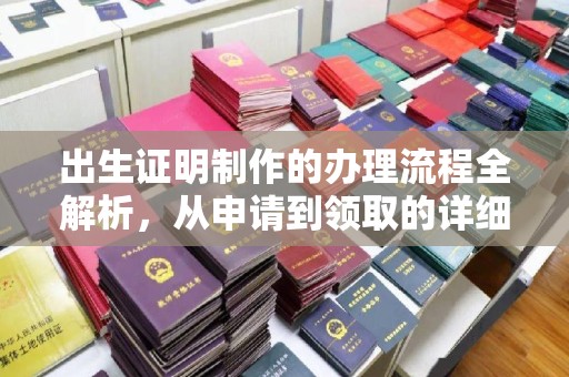 印江出生证明制作的办理流程全解析，从申请到领取的详细指南